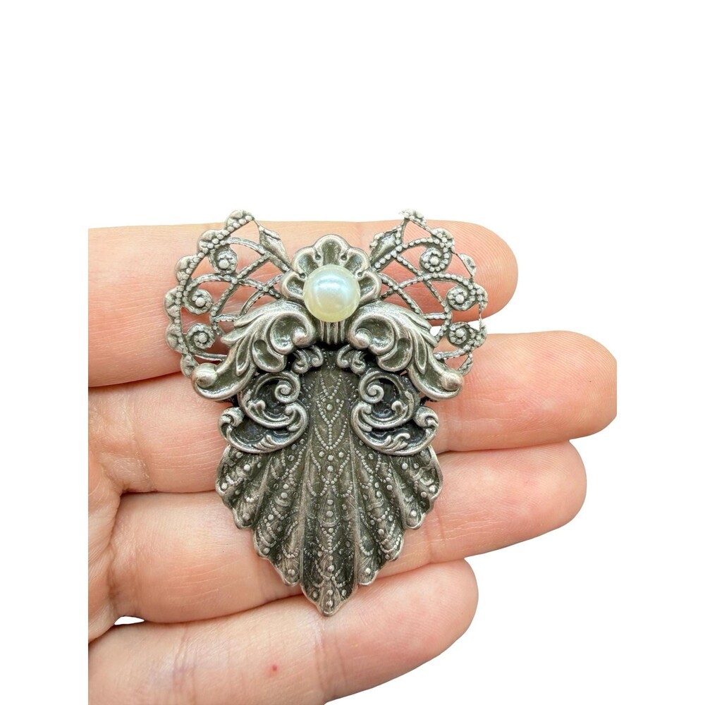 Vintage Jane Davis Angel Brooch AOL Angel Pin